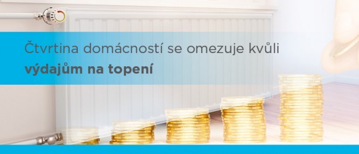 Čtvrtina domácností se omezuje kvůli výdajům na topení photo
