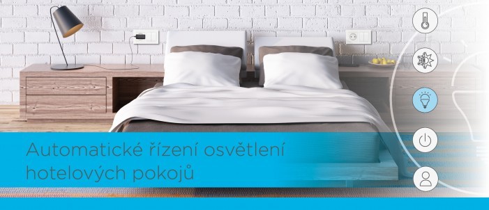 Automatické řízení osvětlení hotelových pokojů photo