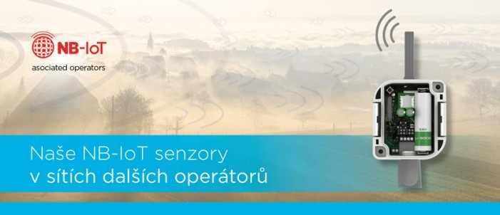 Naše NB-IoT senzory v sítích dalších operátorů photo