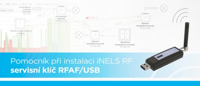 Servisní klíč RFAF/USB photo