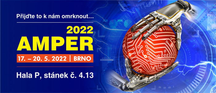 Přijďte mrknout na iNELS v akci na veletrh AMPER v Brně na BVV 17. - 20.5. 2022 photo